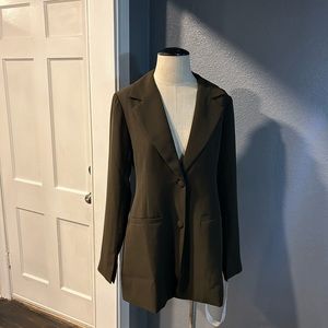 NWT Zahraa blazer, no tie. Brown